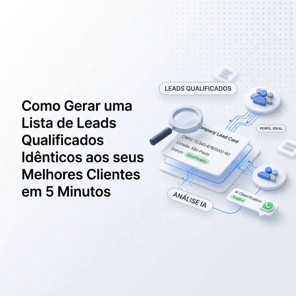 Como Gerar uma Lista de Leads Qualificados Idênticos aos seus Melhores Clientes em 5 Minutos