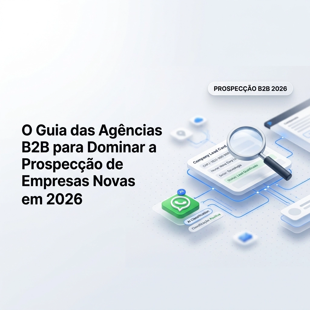 O Guia das Agências B2B para Dominar a Prospecção de Empresas Novas em 2026