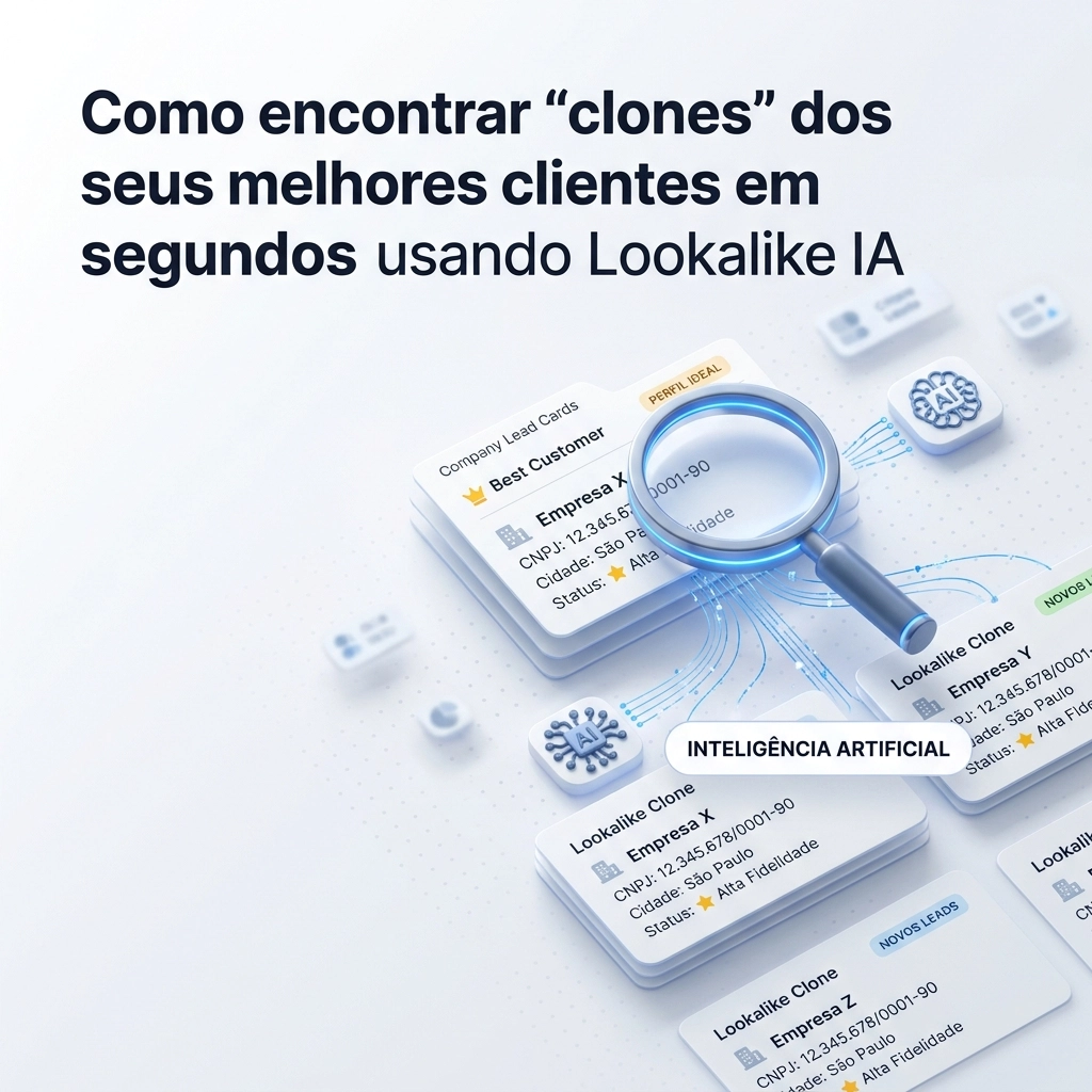 Como encontrar “clones” dos seus melhores clientes em segundos usando Lookalike IA
